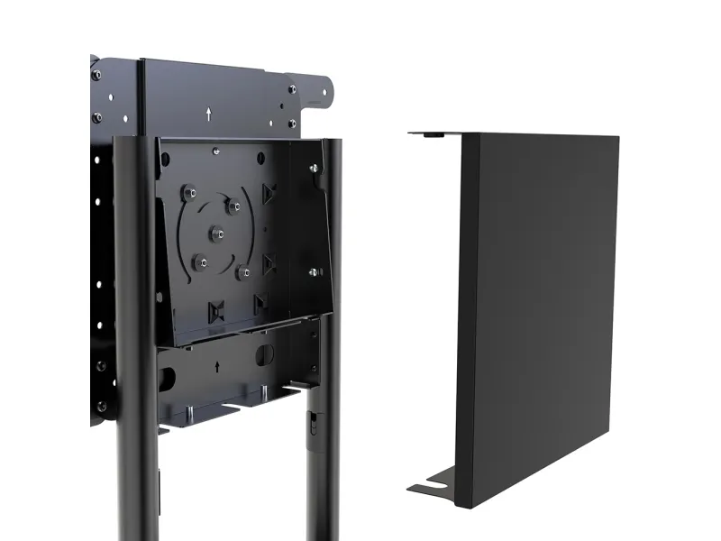 Neomounts NS-M1250 - Vogn med hjul - for LCD display - sort - skærmstørrelse: 37