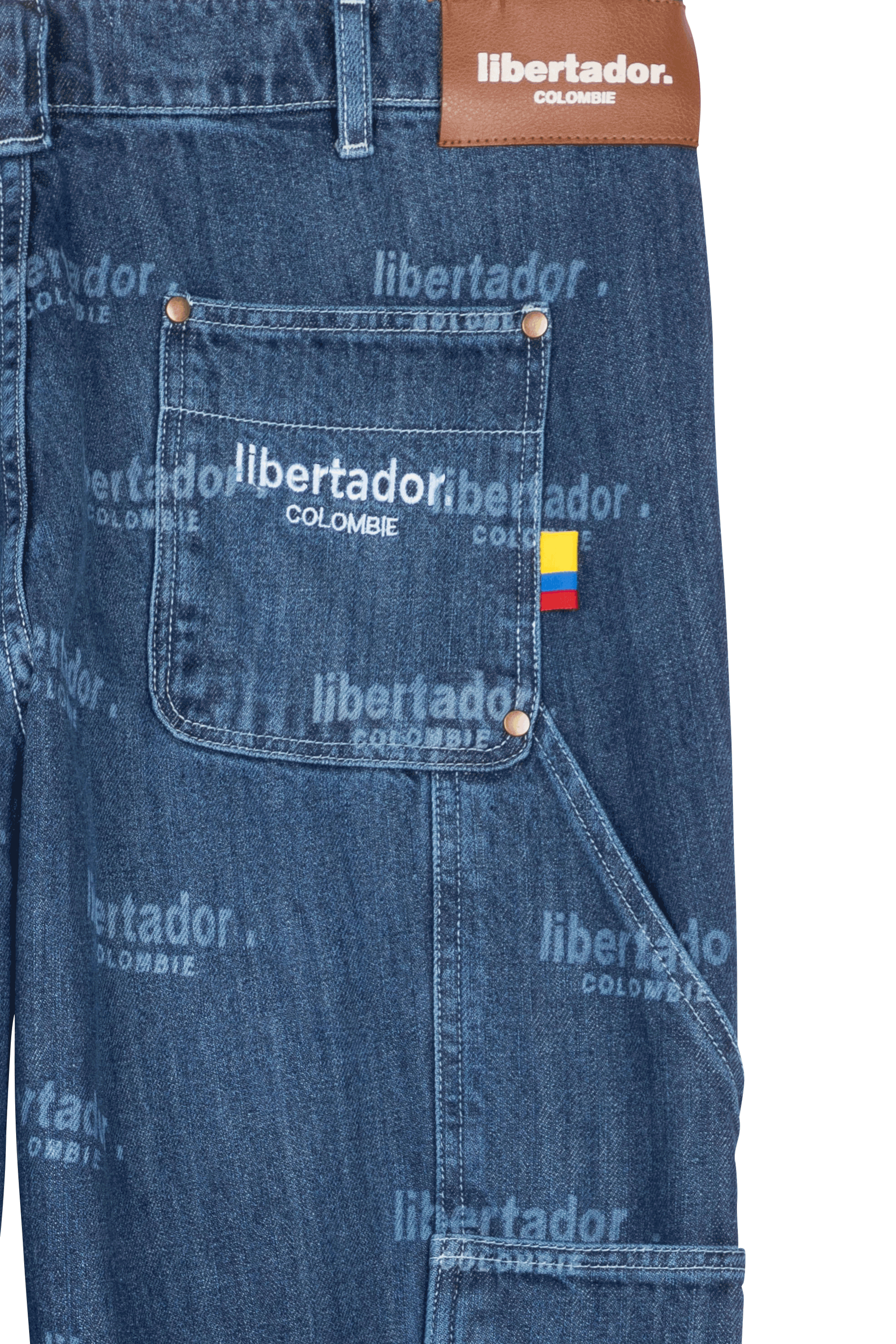 LIBERTADOR Pantalon CARPENTER Bleu