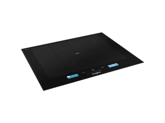 Whirlpool Table de cuisson induction 65cm 8 feux 7400w noir - smp658cneixl