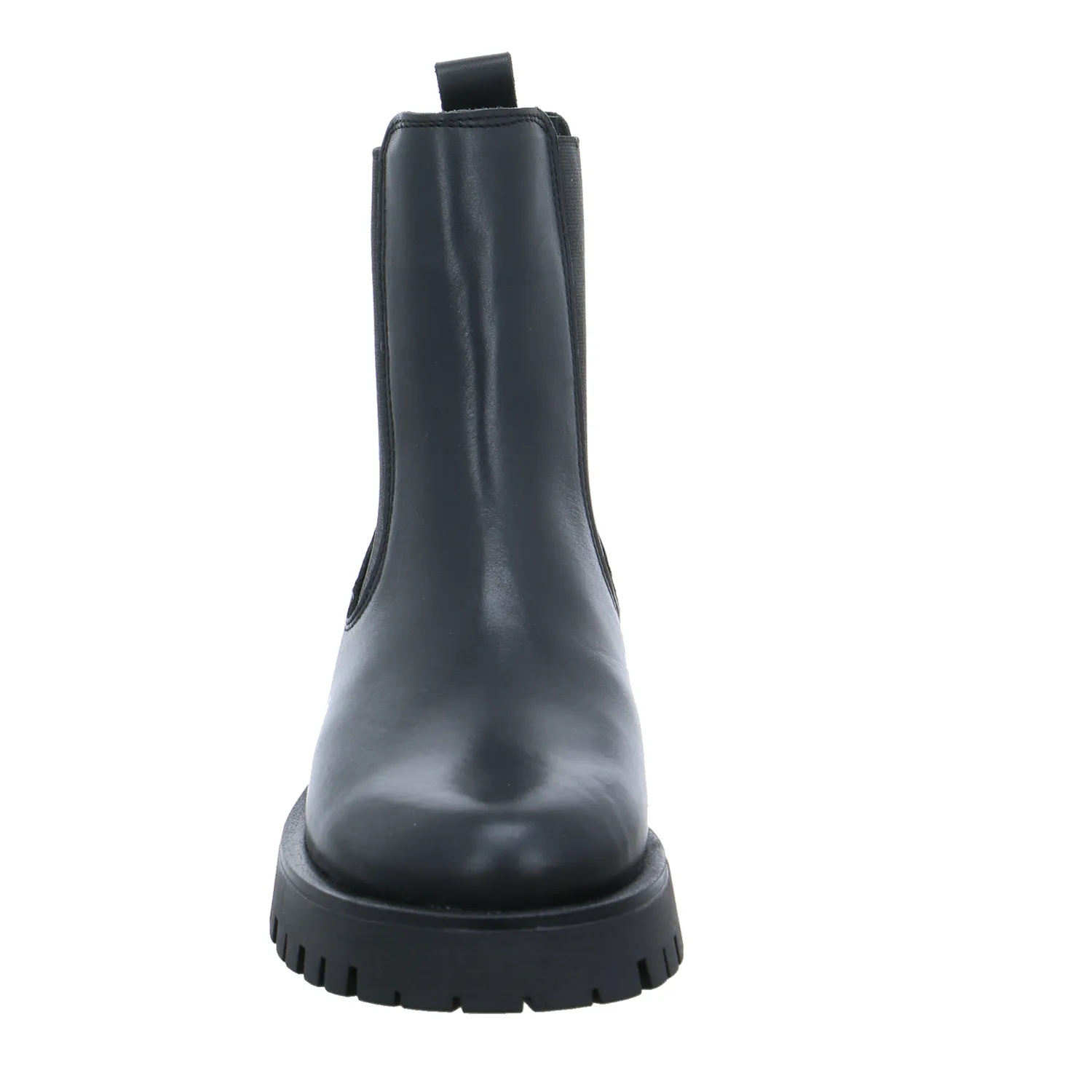 SCHUHENGEL Boot Schwarz Leder