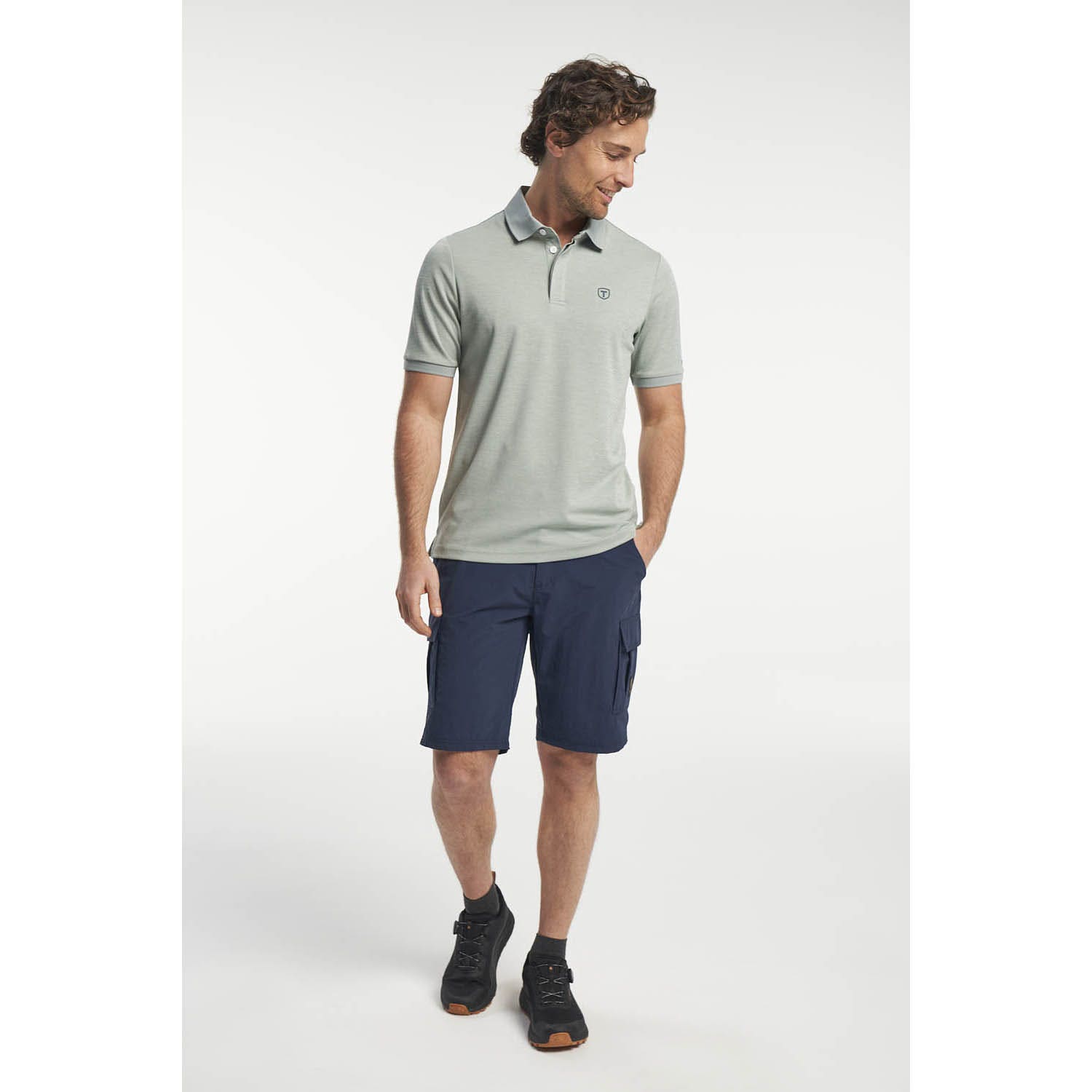 Tenson  TXlite Melange Polo Heren