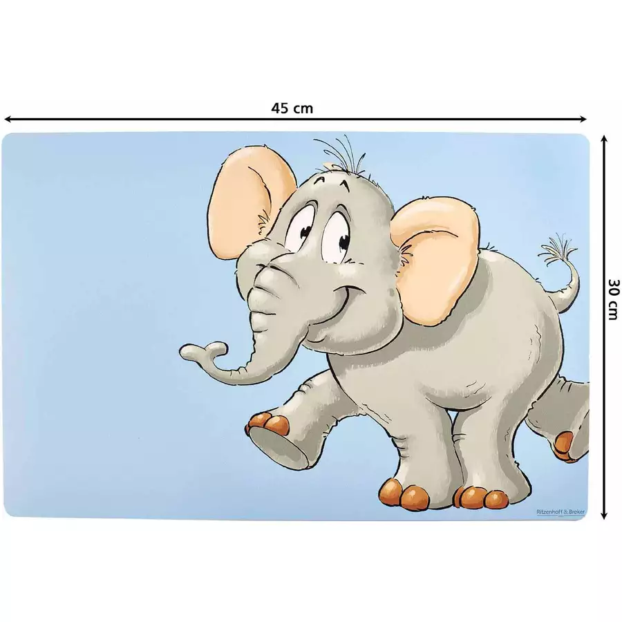 Ritzenhoff & Breker GmbH & Co. KG Platzsets Happy Zoo 45 x 30 cm 5er Set bunt