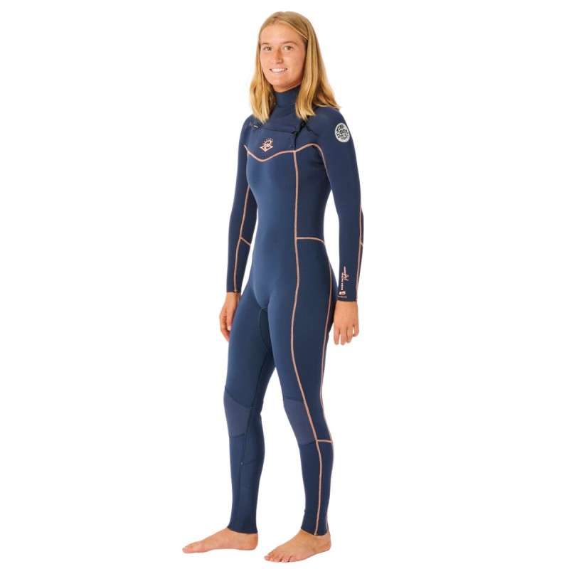 Combinaison Femme RipCurl Dawn Patrol Perf 3/2mm FZ 2023 - The Corner Shop