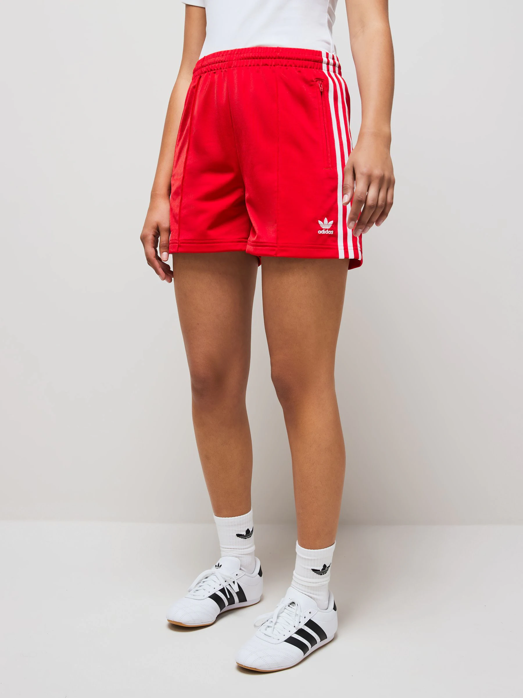 Rood - Adidas Original Firebird shorts