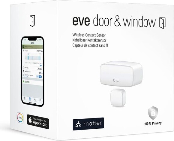 Eve - Door & Window - Wireless Contact Sensor