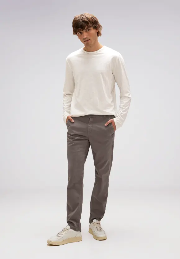 Comfort Chino - dark dull sand