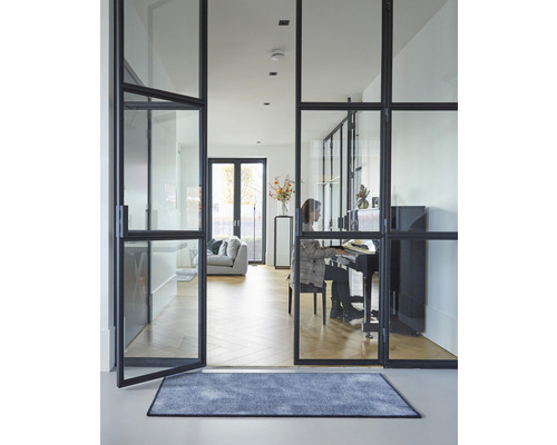 Vuilvangende loper Shades grijs 67x150 cm