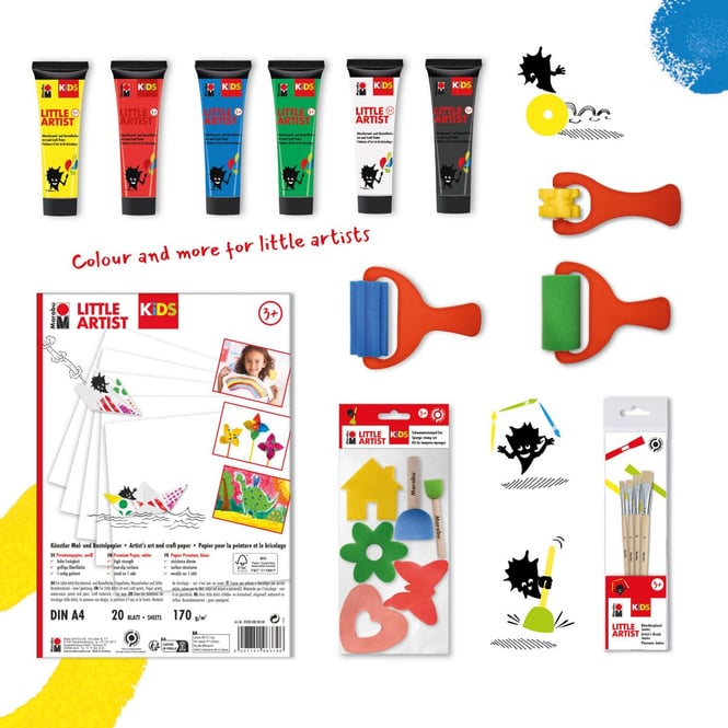 Marabu KiDs - Bastelset Little Artist Starter Set