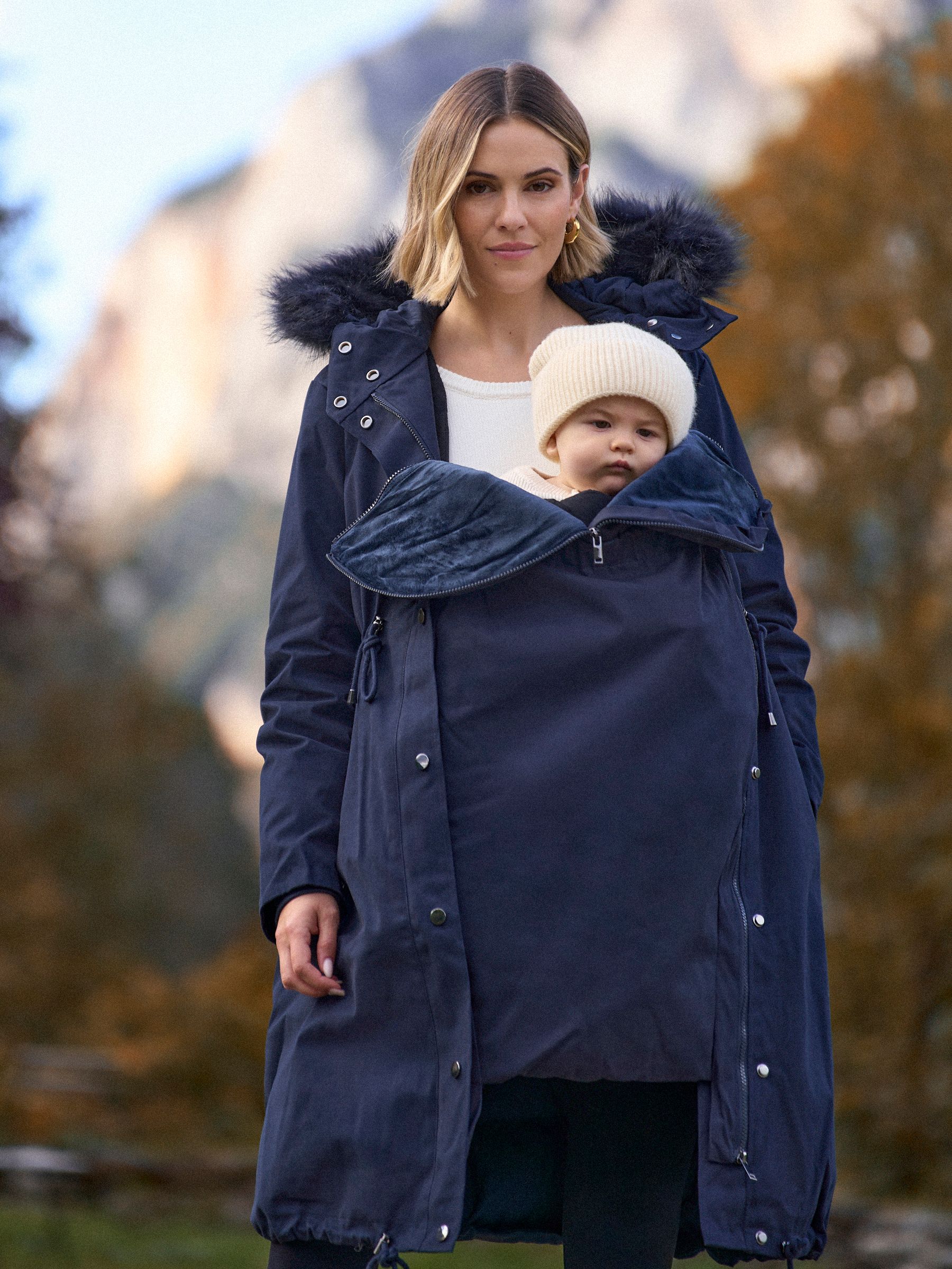 Seraphine Premium Sub-Zero Down Filled 3-In-1 Maternity & Babywearing Parka