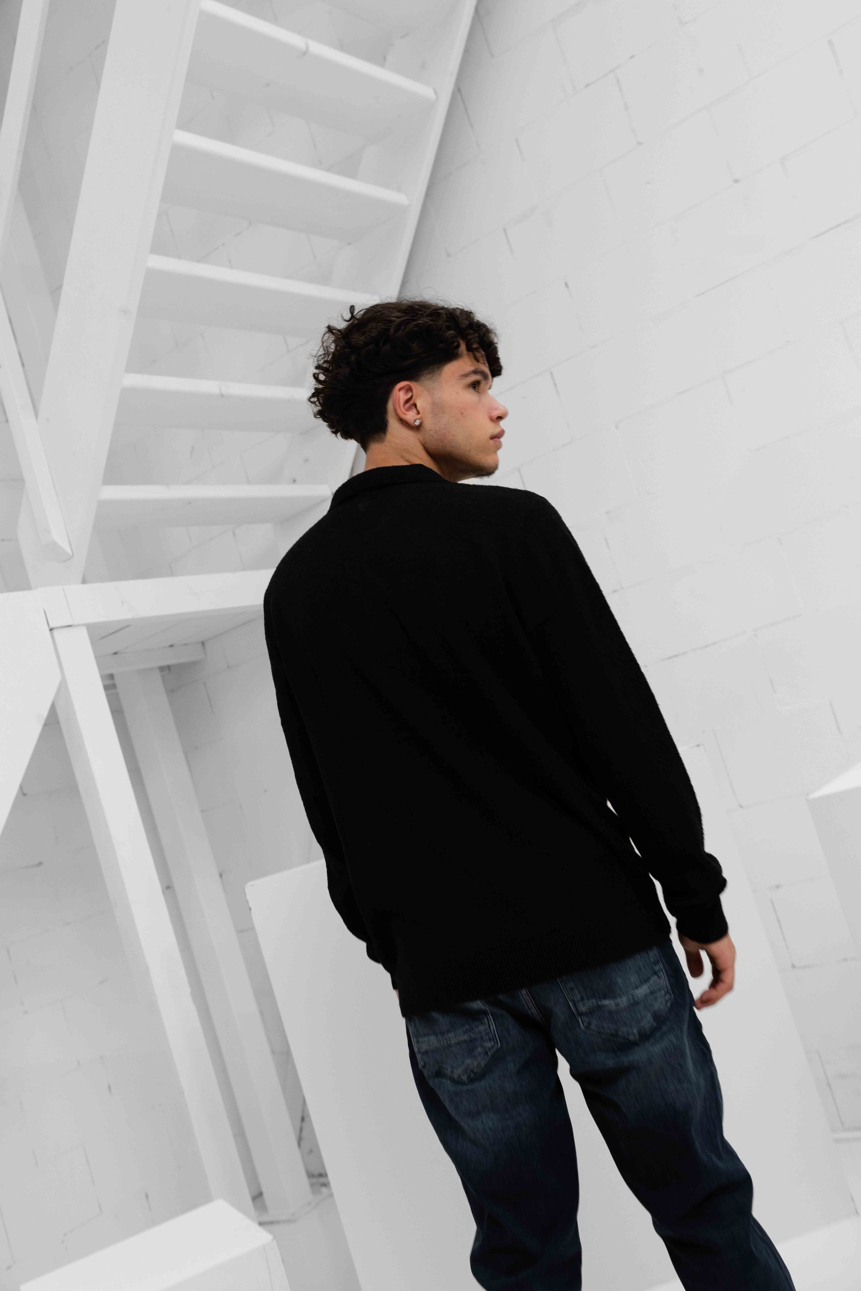 Pure Path Pullover Heren Zwart