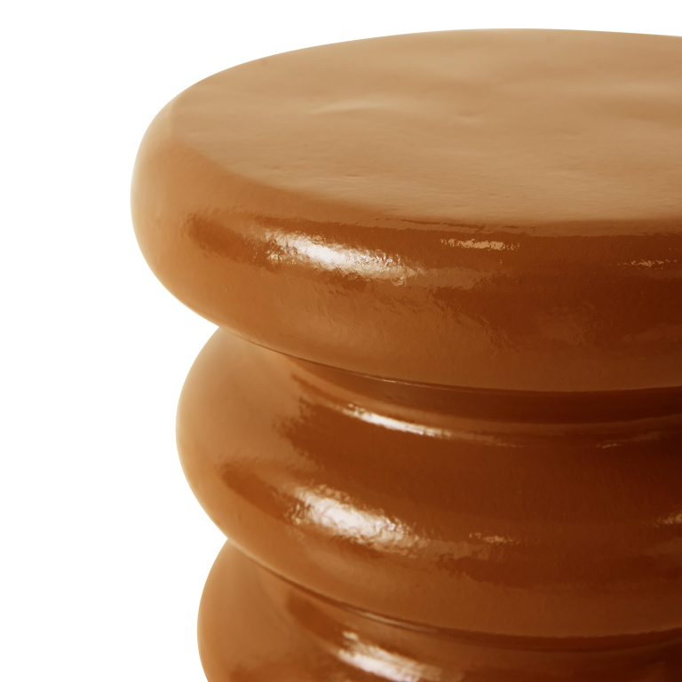 HKliving Allure bijzettafel Ø29 cream