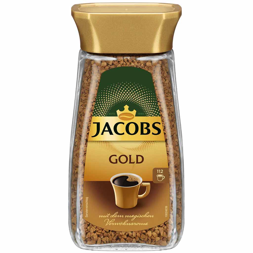 Jacobs löslicher Kaffee Gold 200g MHD:30.10.26
