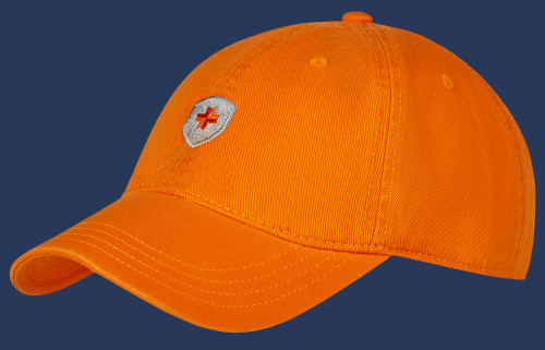 Promotion Baseballcap Baumwolle, Neonpeach