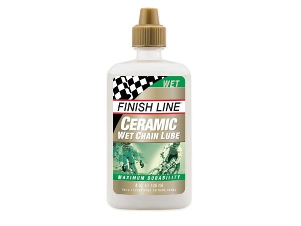Finish Line Ceramic Wet Kædeolie, 120ml
