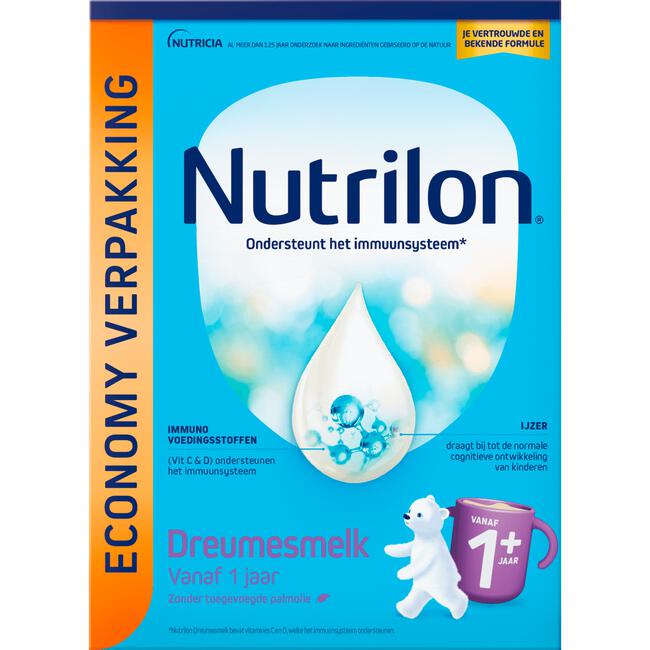Nutrilon Dreumesmelk 1+ jaar 600 GR