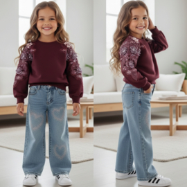 Your shiny sweater - bordeaux