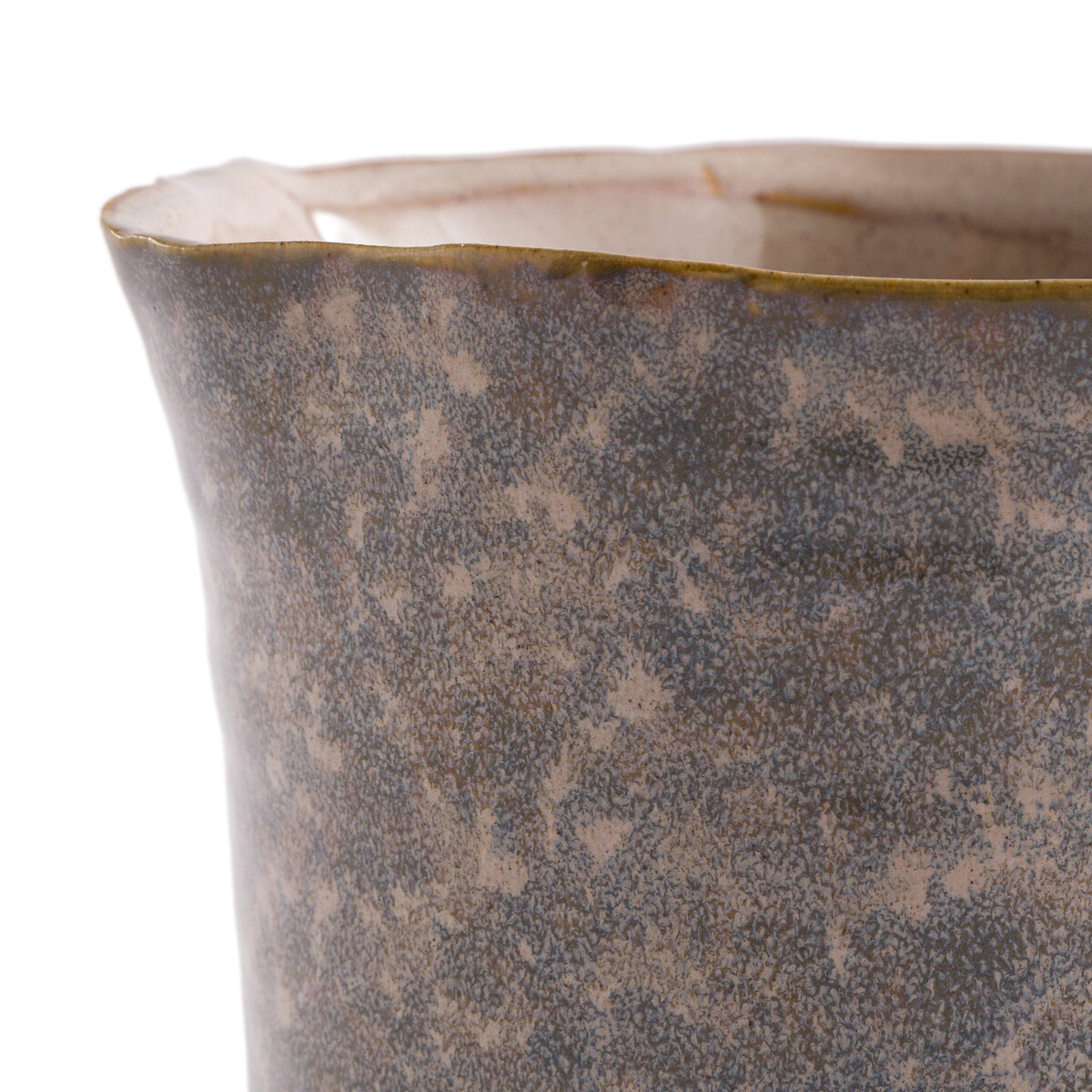 LA REDOUTE INTERIEURS<br>Conjunto de 2 vasos de cerâmica Ø13 e 17 cm, Oasia