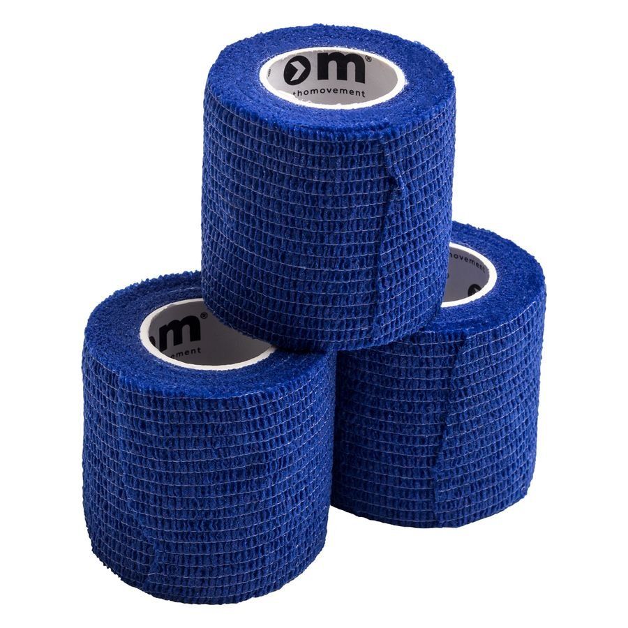 Ortho Movement Wrap Tape 5 cm x 4,5 m Pack de 3 - Bleu
