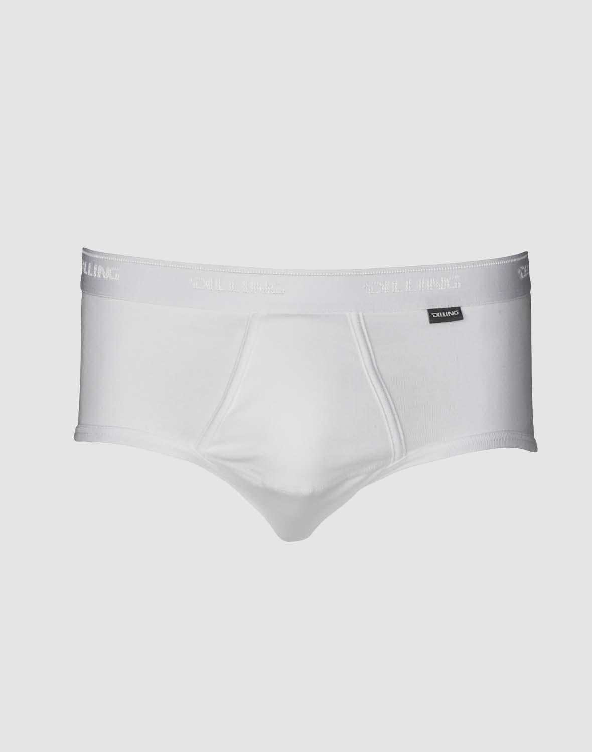 Klassieke katoenen slip met gulp voor heren