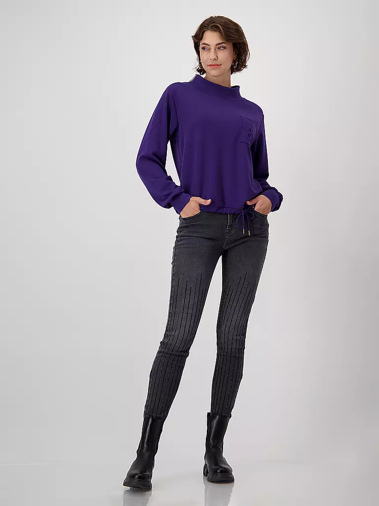 MONARI Sweatshirt lila