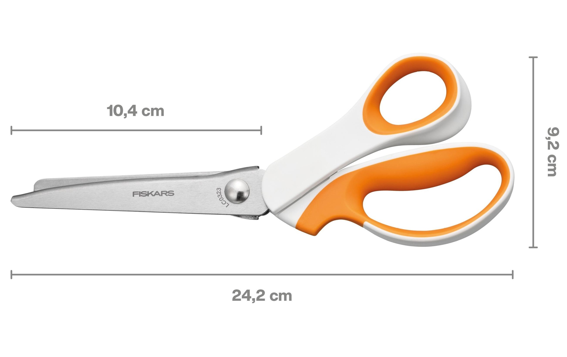Fiskars Haushaltsschere »Softgrip 24 cm rostfreier Stahl, Rechtshänder«