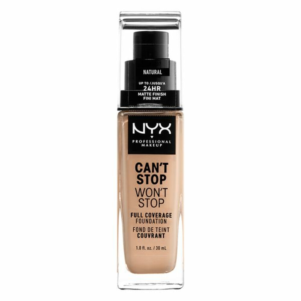 NYX Can't Stop Won't Stop Foundation Natural30 ml