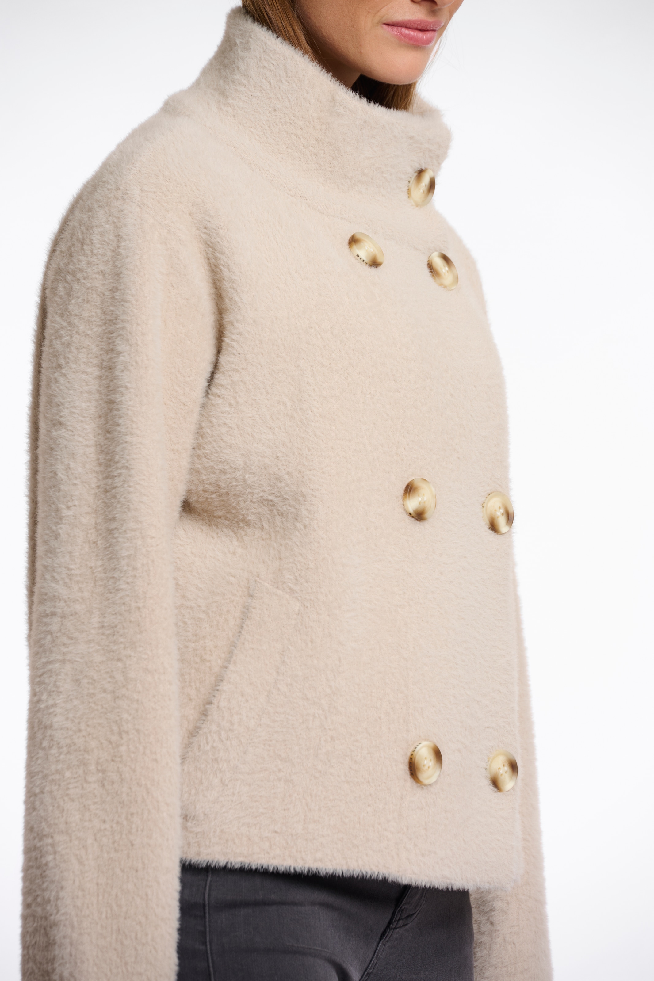 Rino & Pelle Kurzjacke »BETH« mit Stehkragen