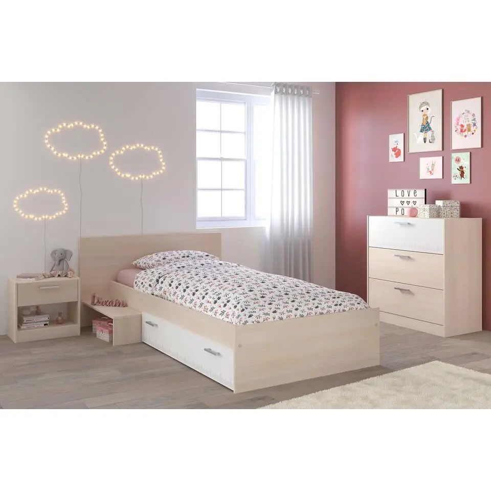 Kinderbed Charly 90x200 met bedlade