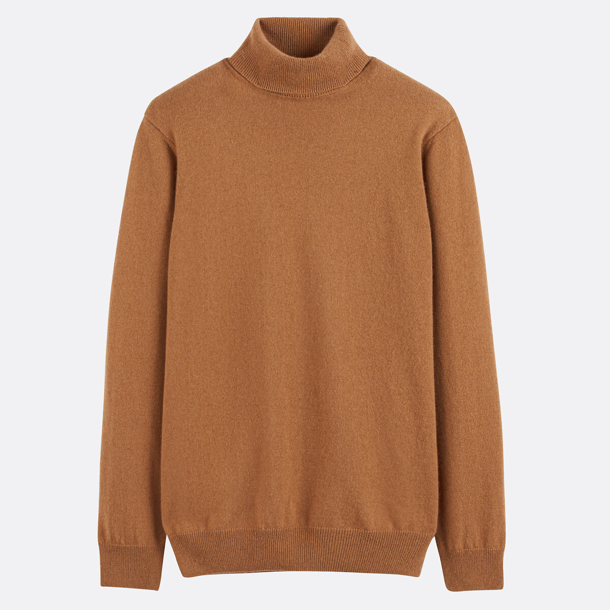 COLEÇÕES LA REDOUTE<br>Suéter de gola alta em cashmere, fabricado na Europa