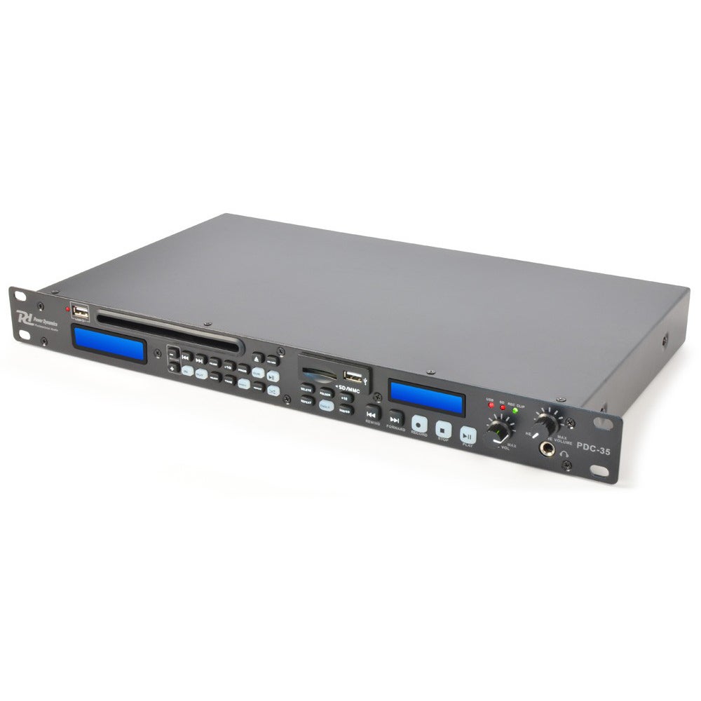 Power Dynamics PDC-35 digitale USB en SD recorder met CD-speler
