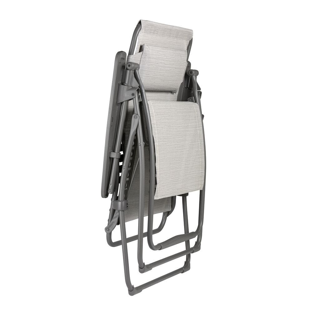 Zero-Gravity-Relaxliege - XL Futura XL Batyline® Duo Grau Galet