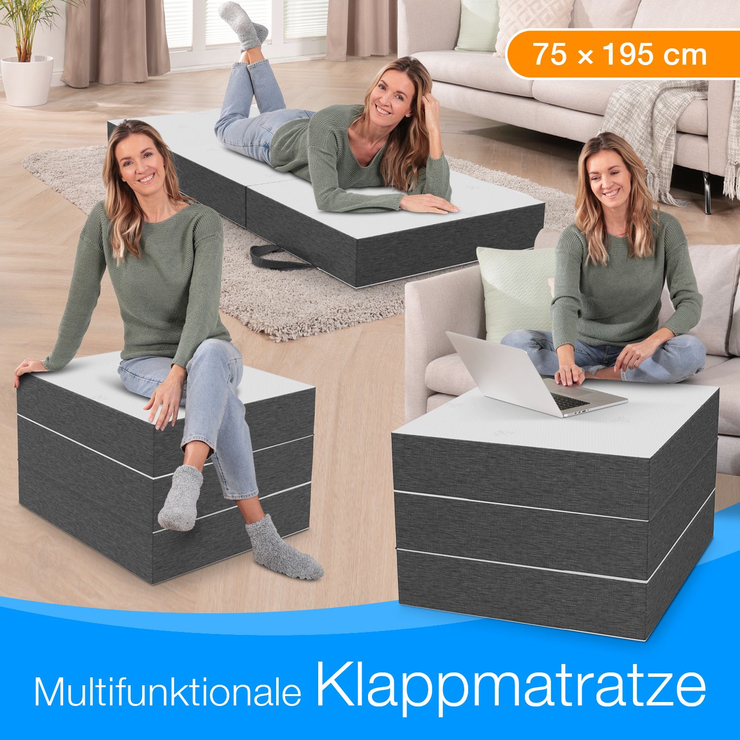 Bestschlaf Klappmatratze »Deluxe«, 15cm dick