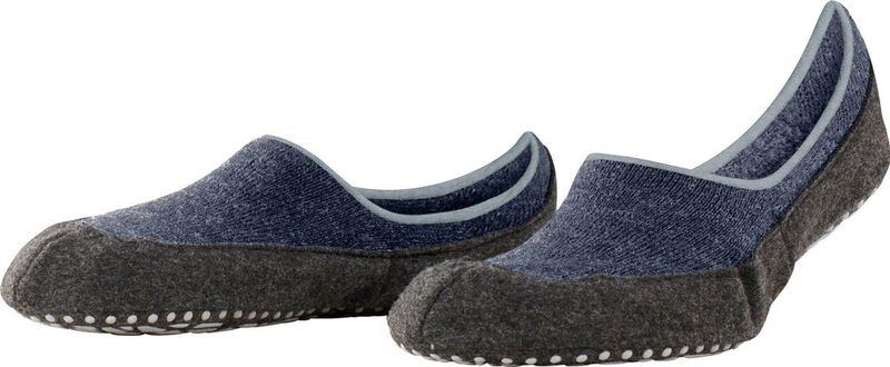 FALKE Cosyshoe Huissokken - Blauw - Wol