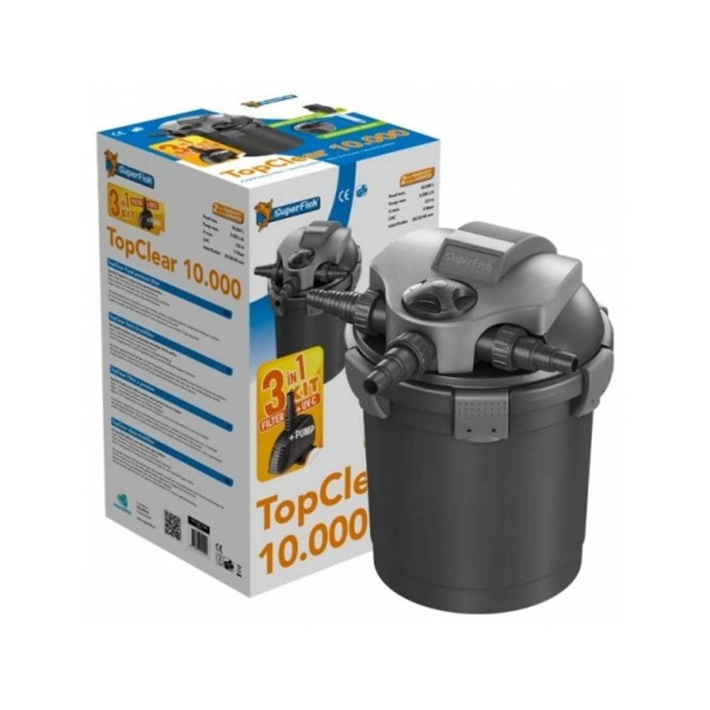 Superfish topclear kit 10000 uvc-9w