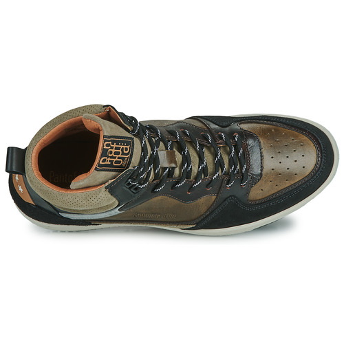 Pantofola d'Oro - BAVENO UOMO HIGH - Noir / Kaki