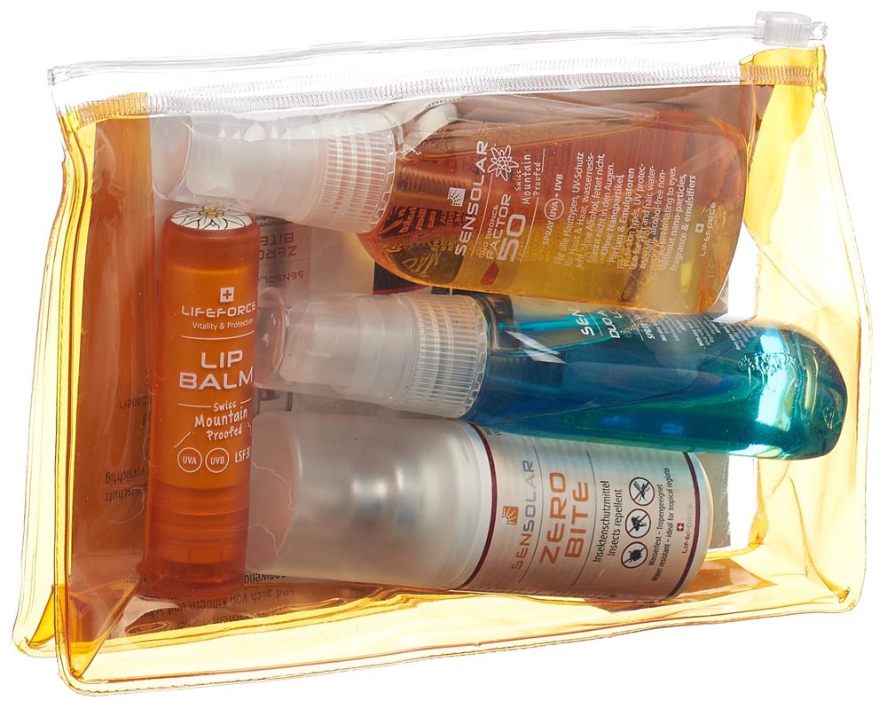 SENSOLAR Handy Set<br>1 Stück, flüssig, Sensolar LSF50 50ml After Sun 50ml ZeroBite 30ml