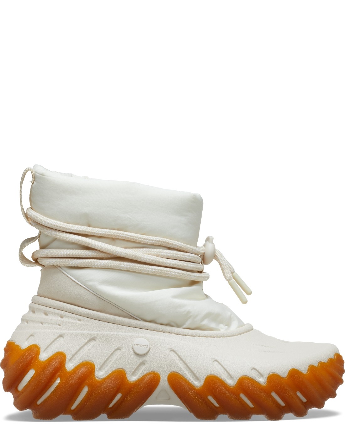 crocs Après-ski mixte echo boot stucco blanc