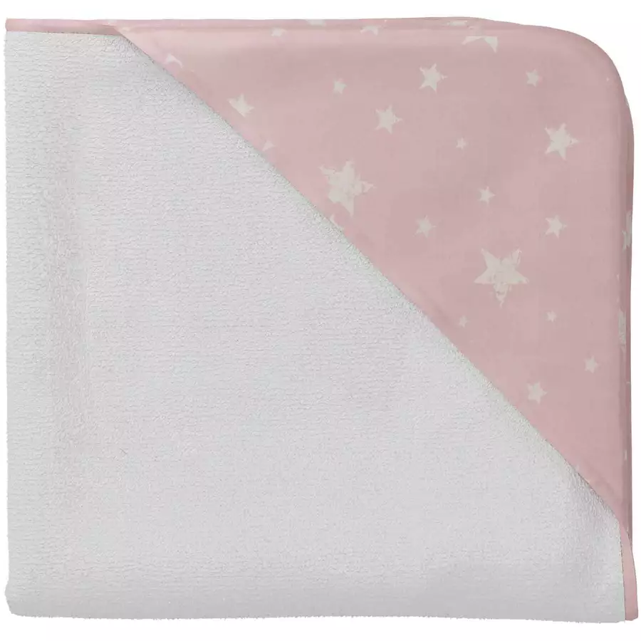 hibboux® Kapuzenhandtuch Star Rose