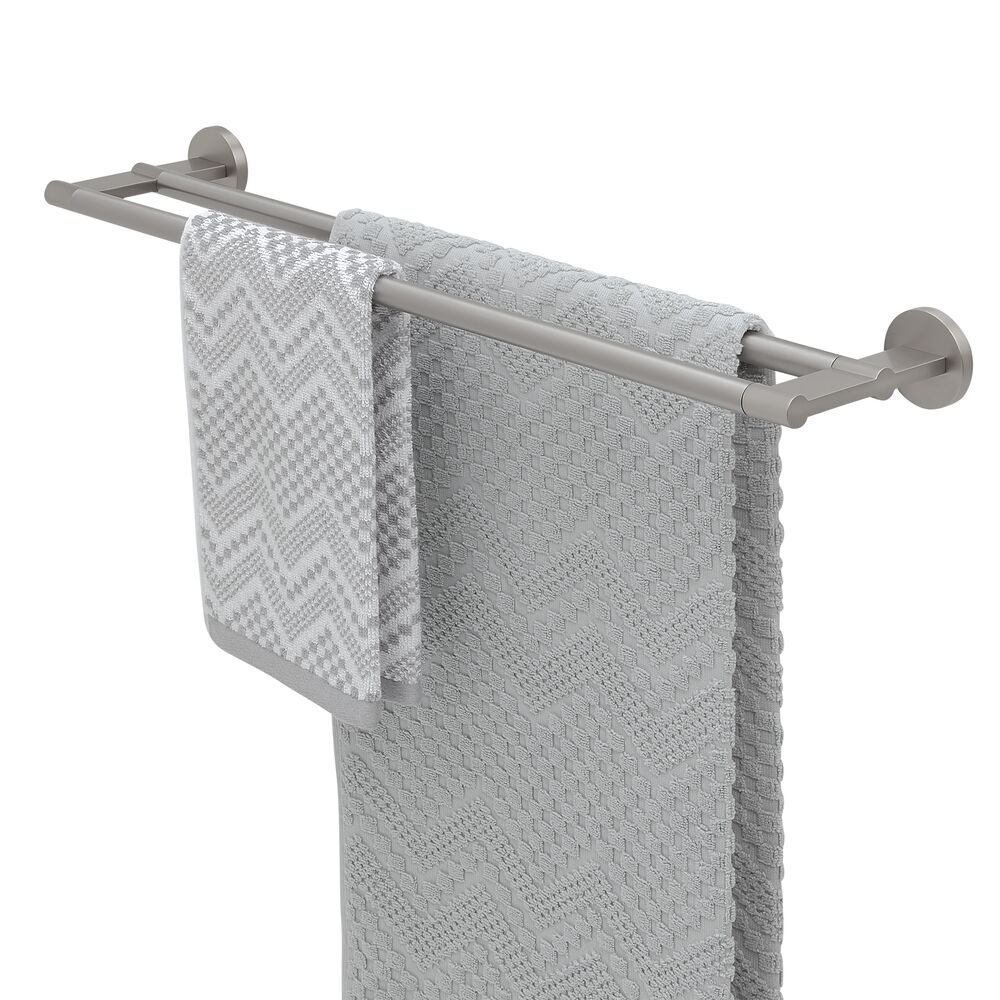 Tiger Noon handdoekrek dubbel RVS