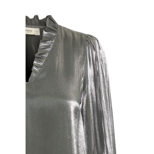 Fransa Yolanda Bluse, Phantom, XXL