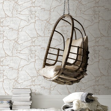 Vliesbehang Kintsugi rose goud 104870