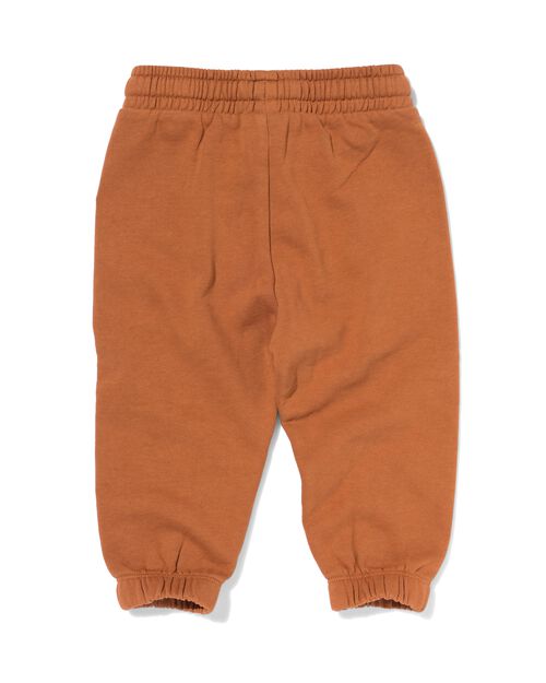 pantalon sweat bébé marron moyen