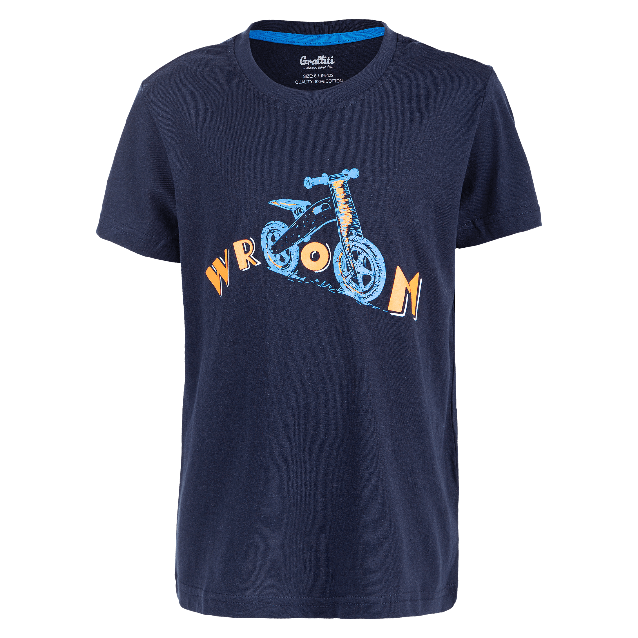 Graffiti Tore S/S Tee - Fritid og bomull