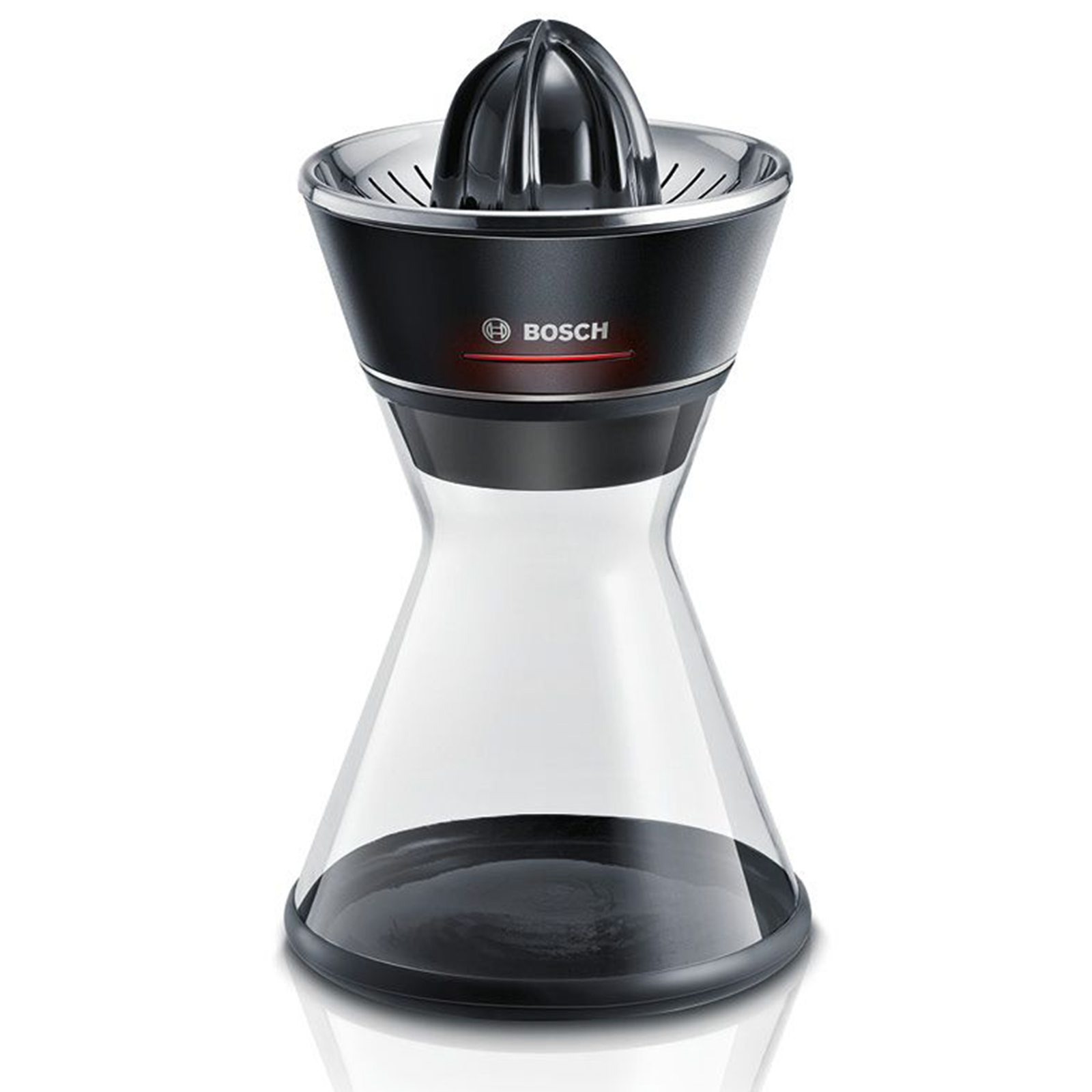 BOSCH Zitruspresse MCP72GPB - schwarz - mit Glas-Karaffe