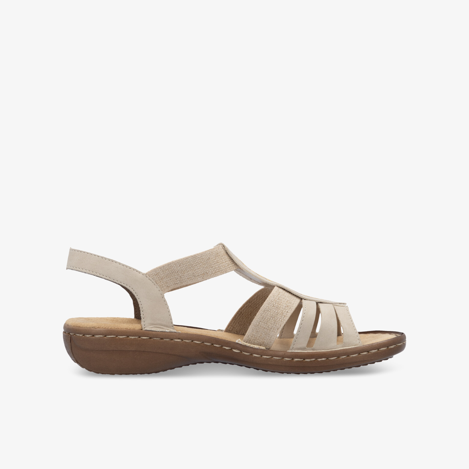 rieker Damen Riemchensandalen beige