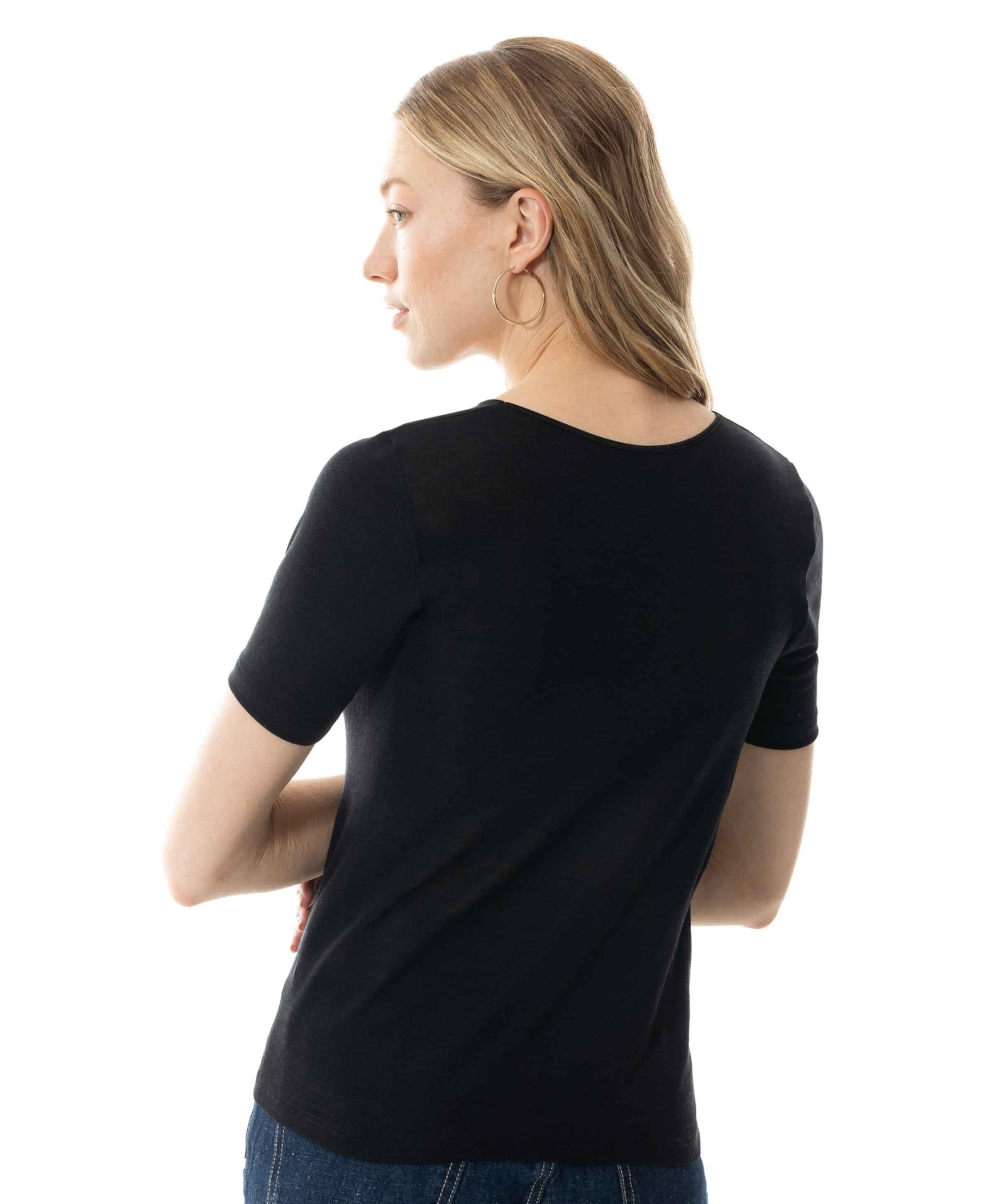 Mey Dames T-shirt zwart