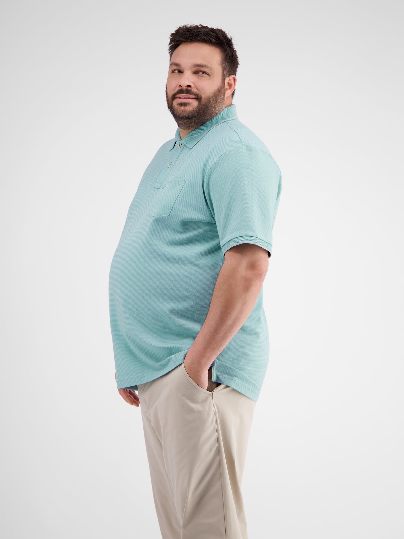 Herren Piqué-Poloshirt in Großen Größen