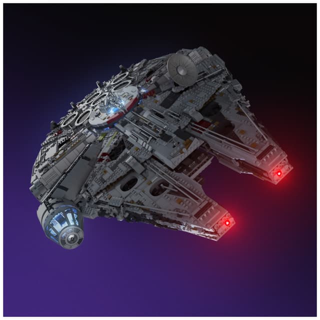 Light My Bricks™ Star Wars UCS Millennium Falcon lyssæt