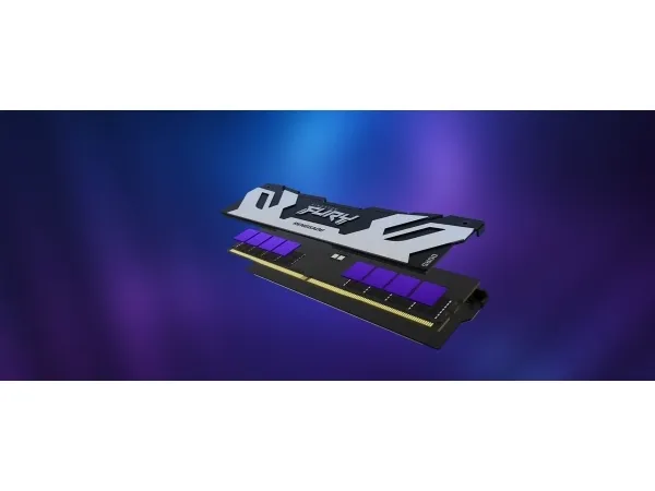 Kingston FURY Renegade - DDR5 - sæt - 32 GB: 2 x 16 GB - DIMM 288-PIN - 8000 MT/s / PC5-64000 - CL38 - 1.1 V - ikke bufferet - on-die ECC - sort med sølv