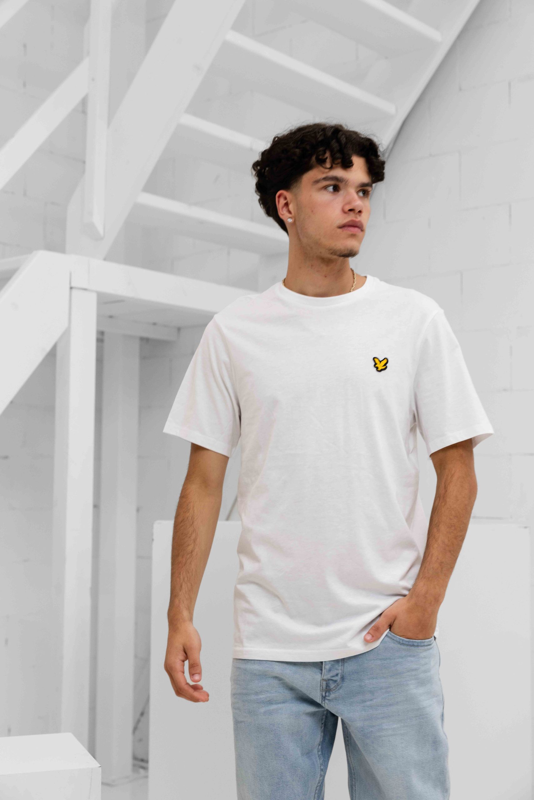 Lyle & Scott Sports T-Shirt Heren Wit